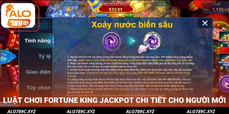 Luật chơi Fortune King Jackpot chi tiết cho người mới