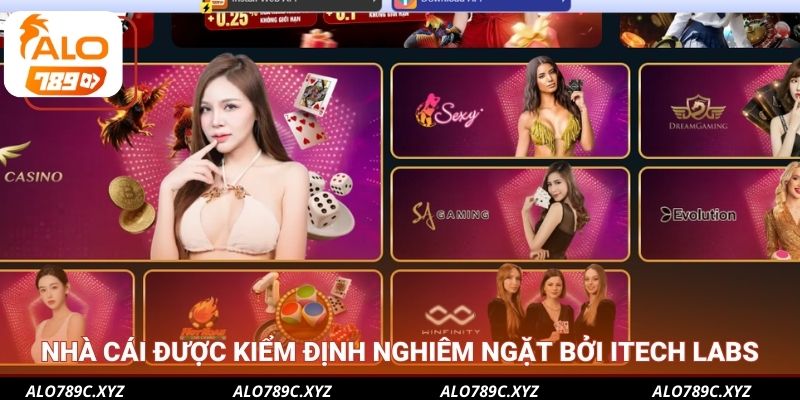 Nhà cái được kiểm định nghiêm ngặt bởi iTech Labs